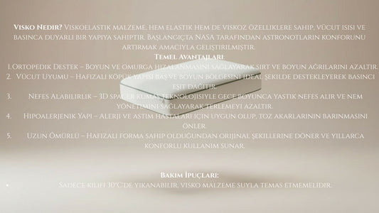 Premium Body Perfect - Viscoelastic pillow