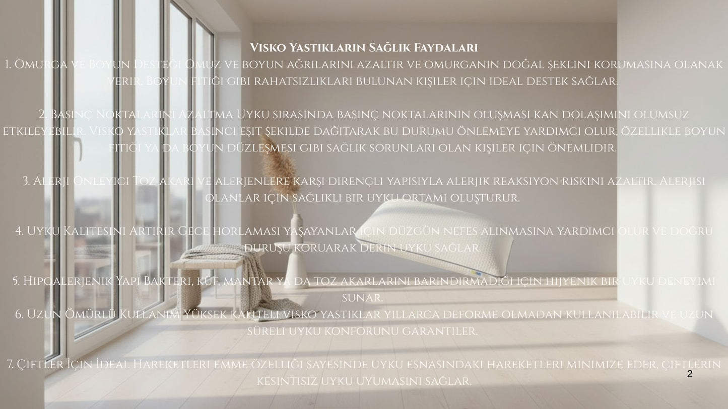 Premium Embrace SKY- Visko Pillow