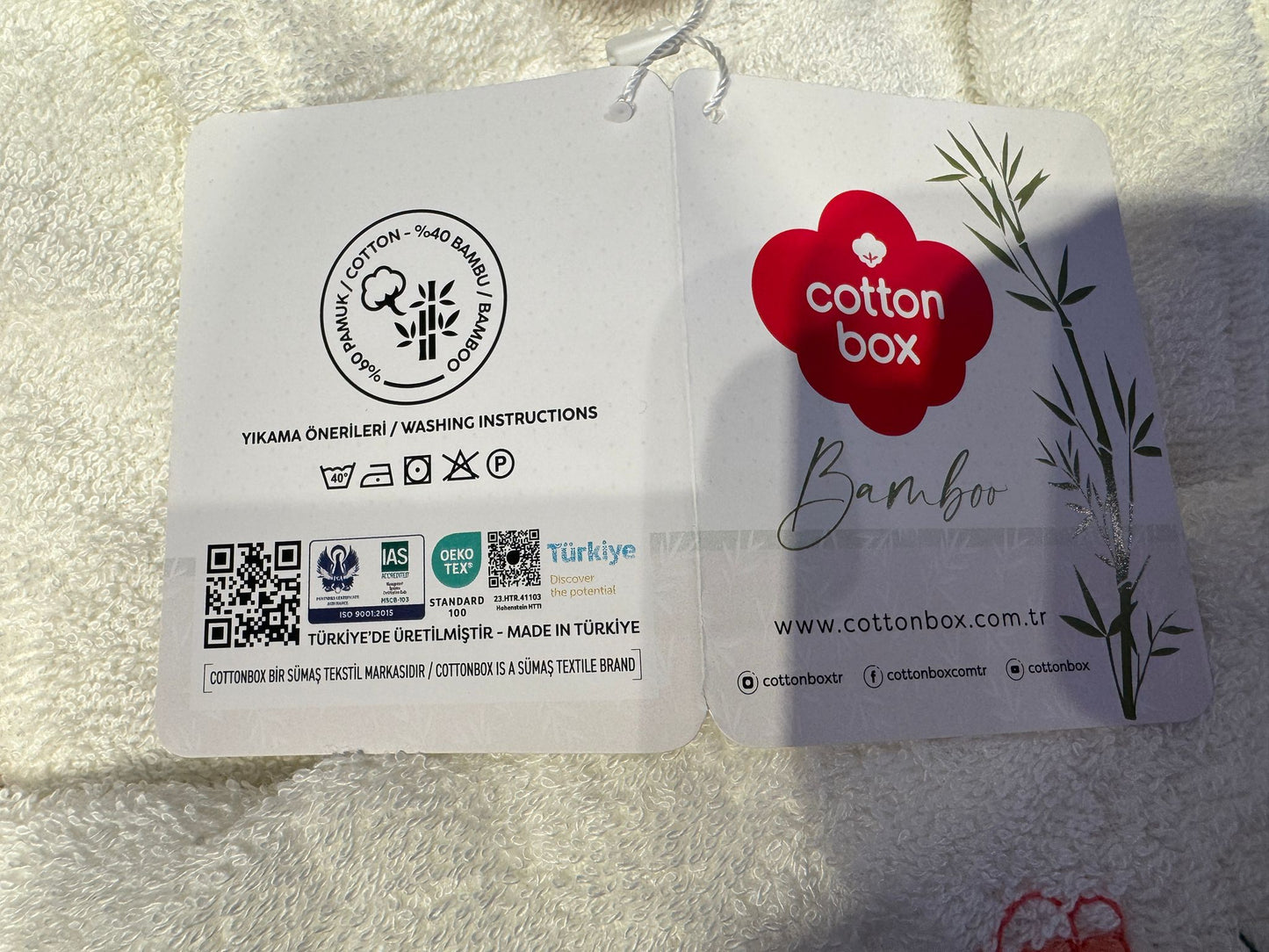 BADEMANTEL-GRUPPE BAMBOO