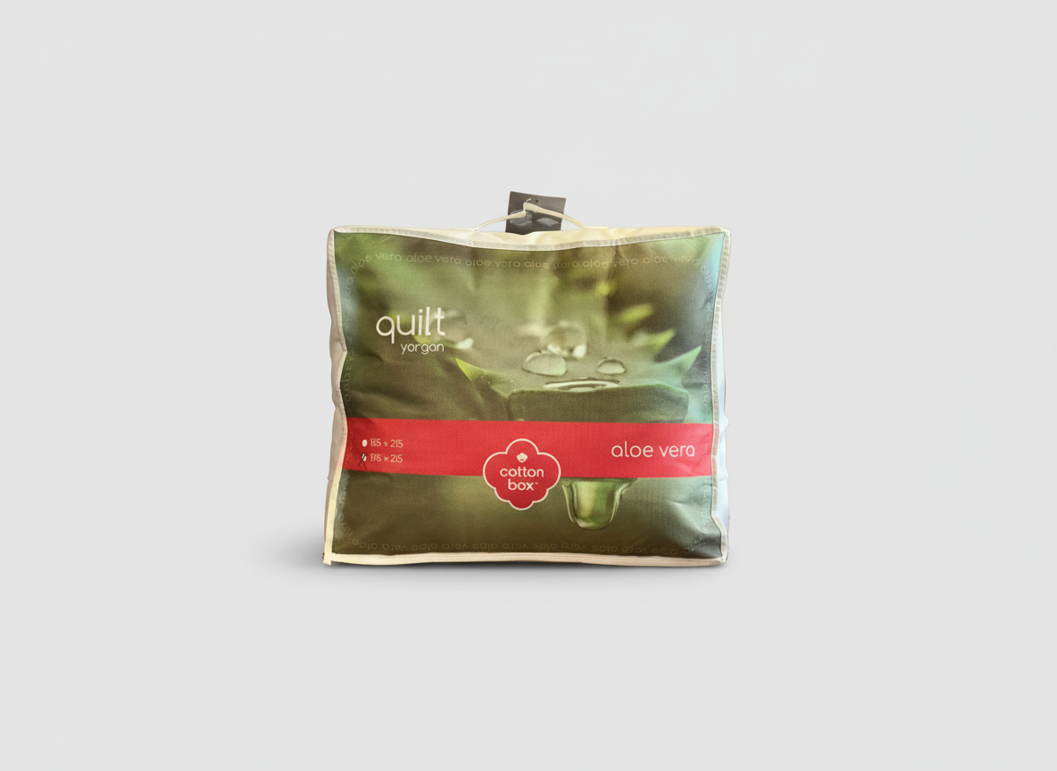 Aloe Vera Bettdecke 195x215cm