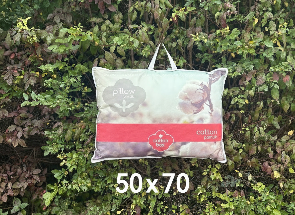 Cotton-Soft Pillow ( 50x70cm / 19.7 x 27.6 inches )