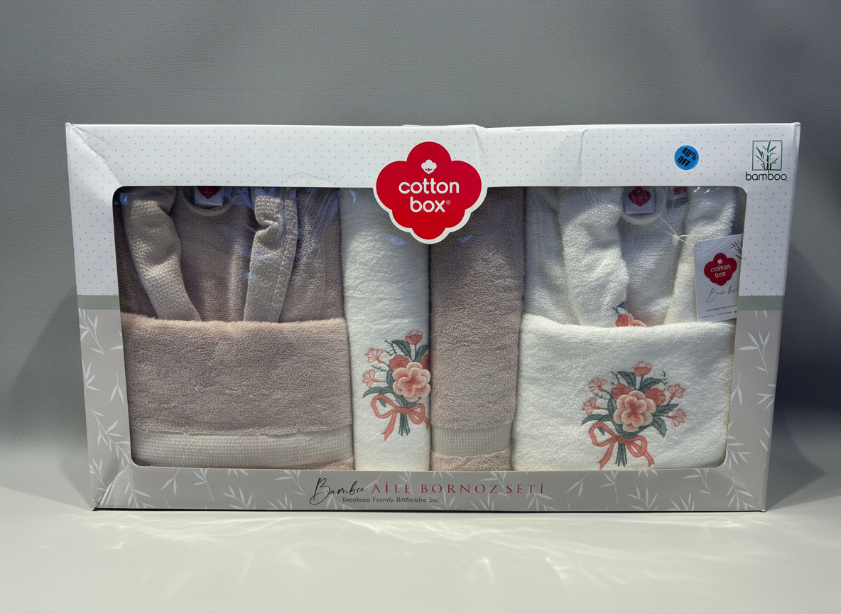 BADEMANTEL-GRUPPE BAMBOO