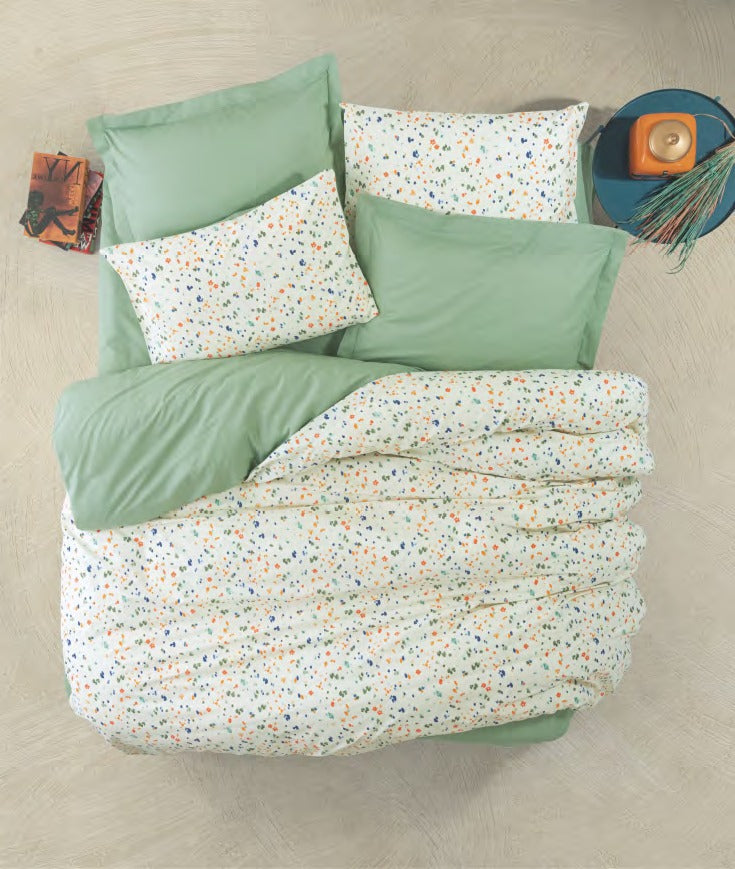 Bettwäsche-Sets für 2 Person Petite Lola-Yesil