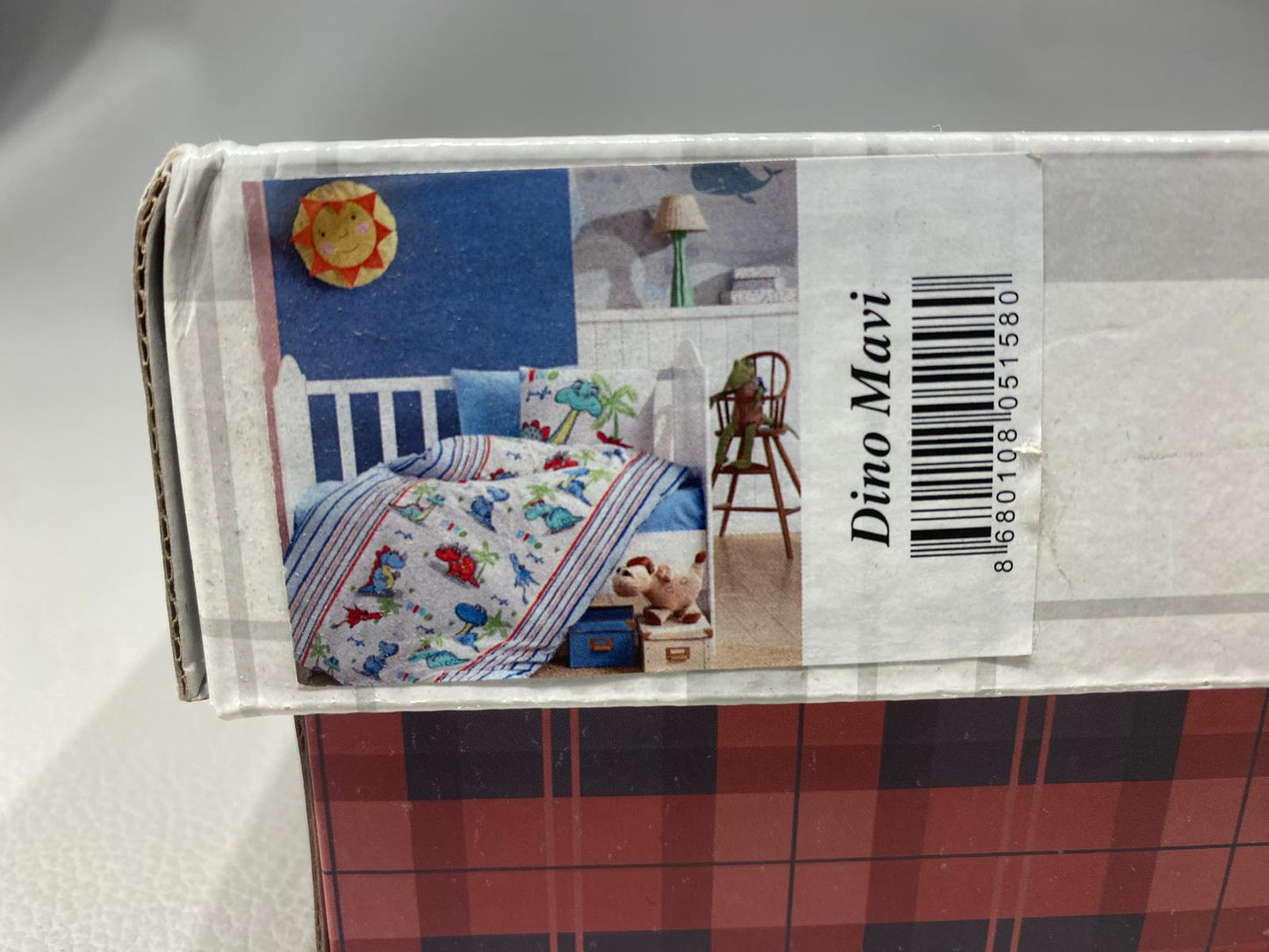 BABY-RENFORCE-BETTWESCHESET DINO-MAVI