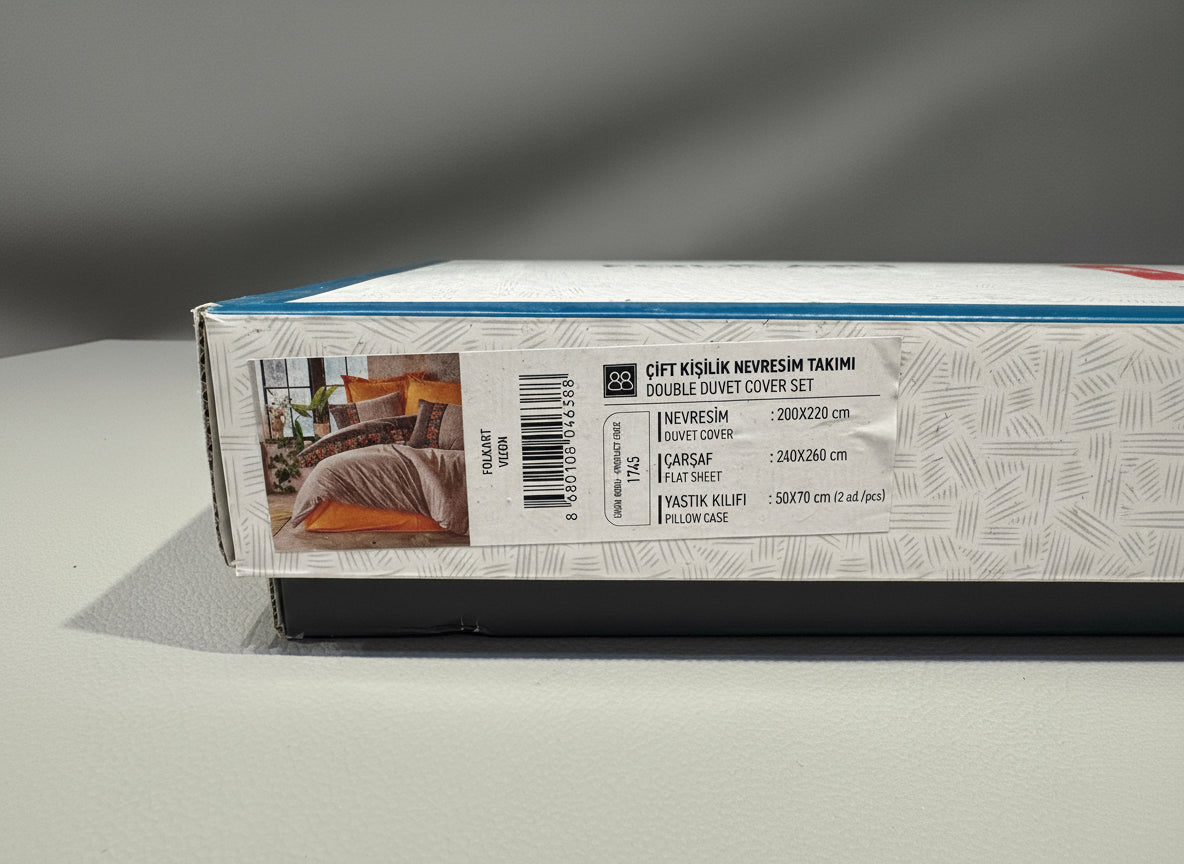 Bettwäsche Set für 2 Person Folkart Vizon