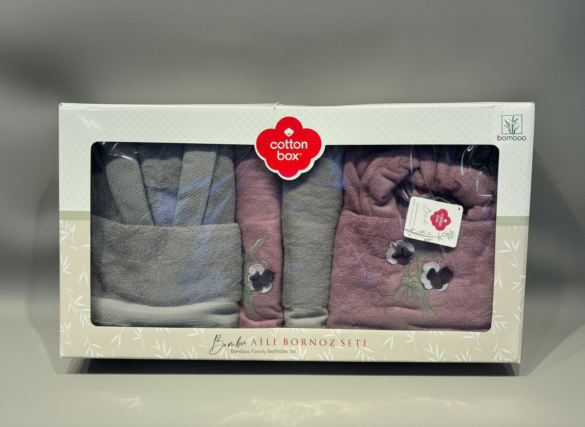 BADEMANTEL-GRUPPE BAMBOO