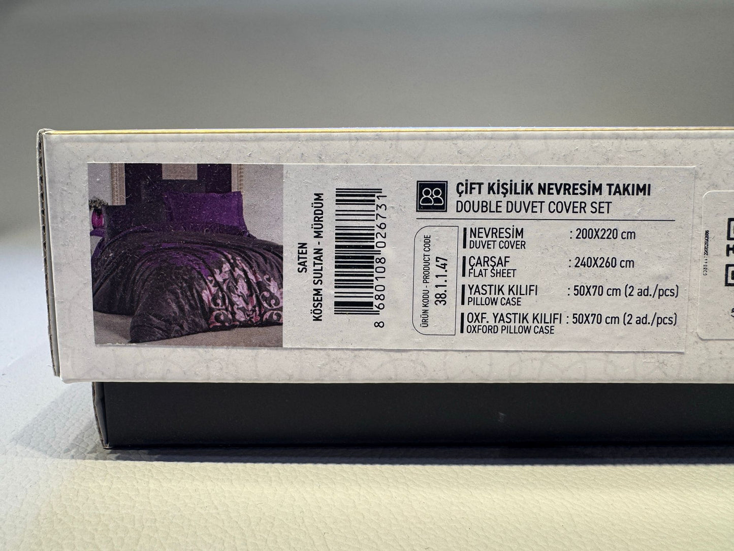 Bettwäsche Set für 2 Person Saten Kösem Sultan-Mürdüm