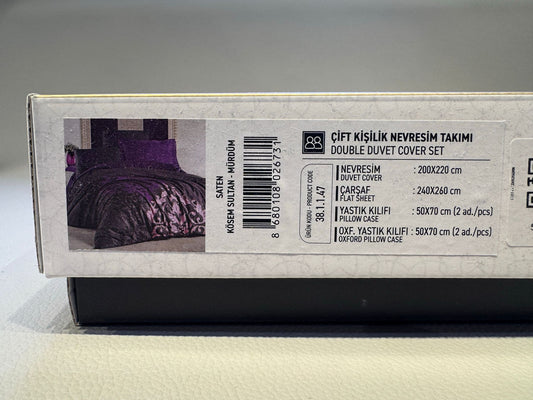 Bettwäsche Set für 2 Person Saten Kösem Sultan-Mürdüm