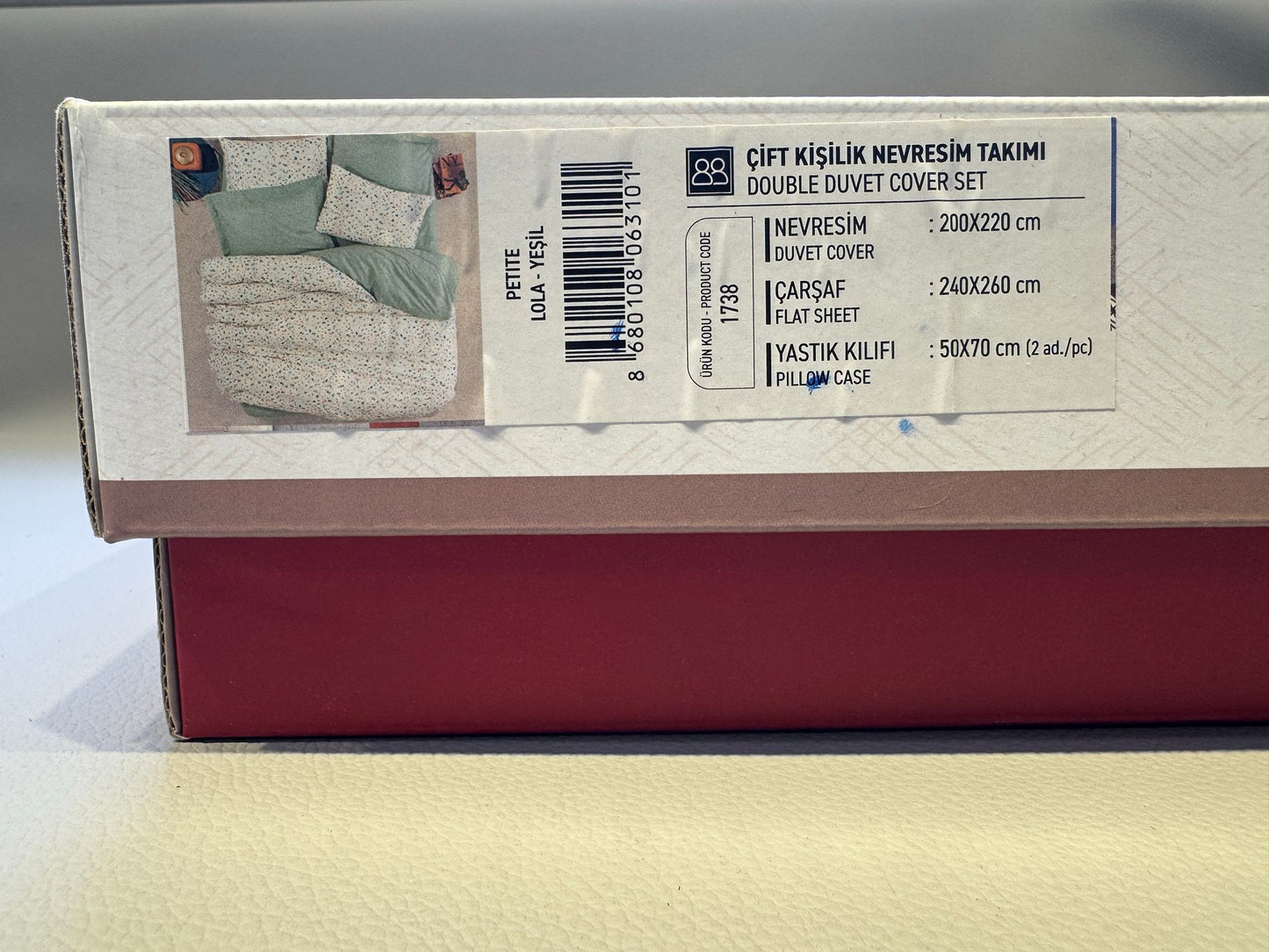 Bettwäsche-Sets für 2 Person Petite Lola-Yesil