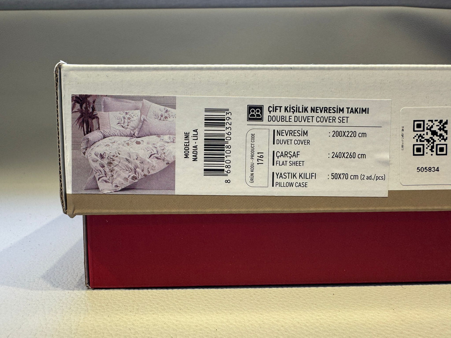 Bettwäsche-Sets für 2 Person Modeline Nadia-Lila