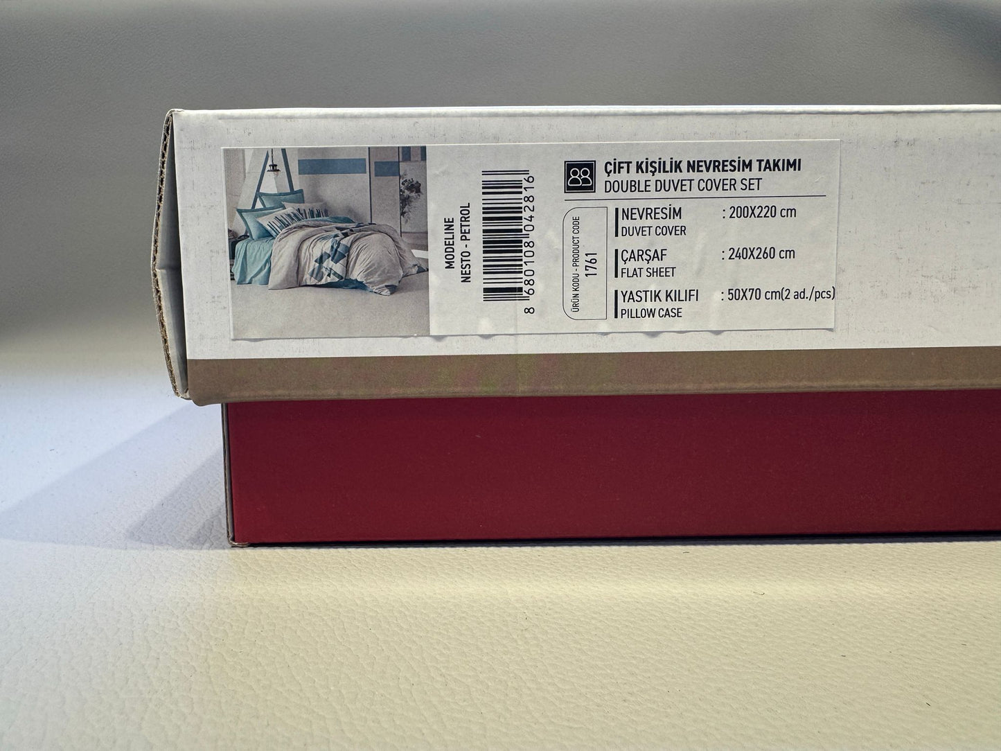 Bettwäsche-Sets für 2 Person Modeline Nesto-Petrol