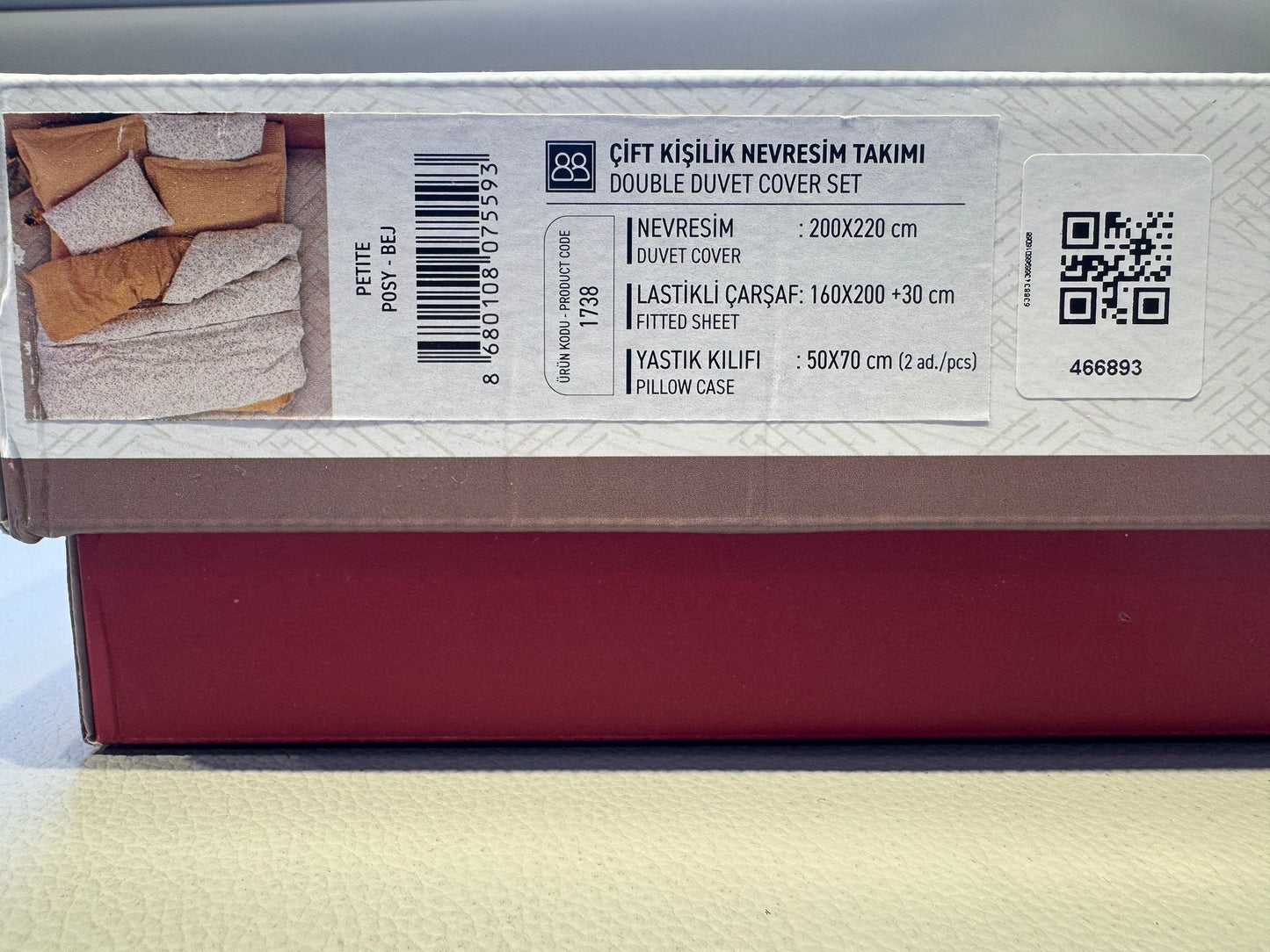 Bettwäsche Set für 2 Person Petite Posy-Bej